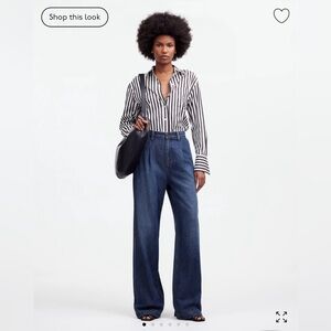 Madewell Harlow Wide-Leg Jean in Fieldale Wash